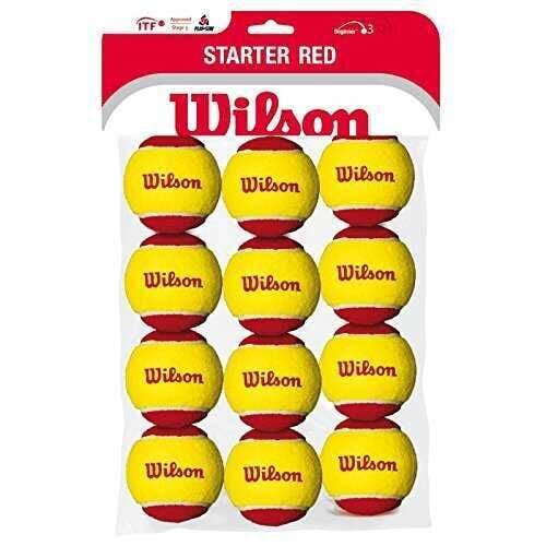 Wilson Tenis Topu Started Jr. 12li Çocuk Kırmızı