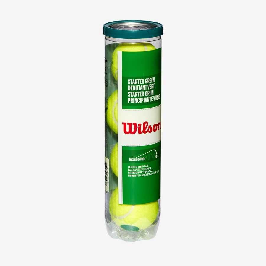 Wilson Tenis Topu Starter Green 4lü Çocuk 18 li Kutu Box