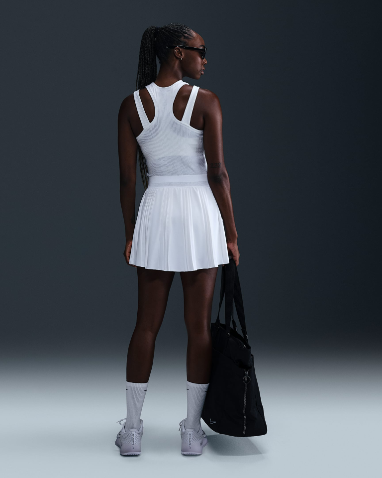 NikeCourt Advantage Dri-FIT Pileli Kadın Tenis Eteği