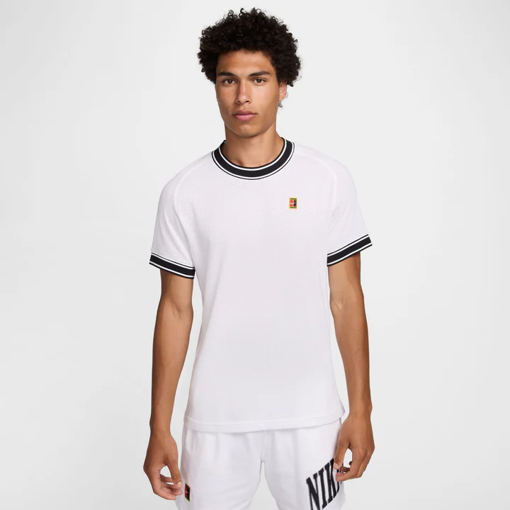 Nikecourt Heritage Tenis Tişörtü