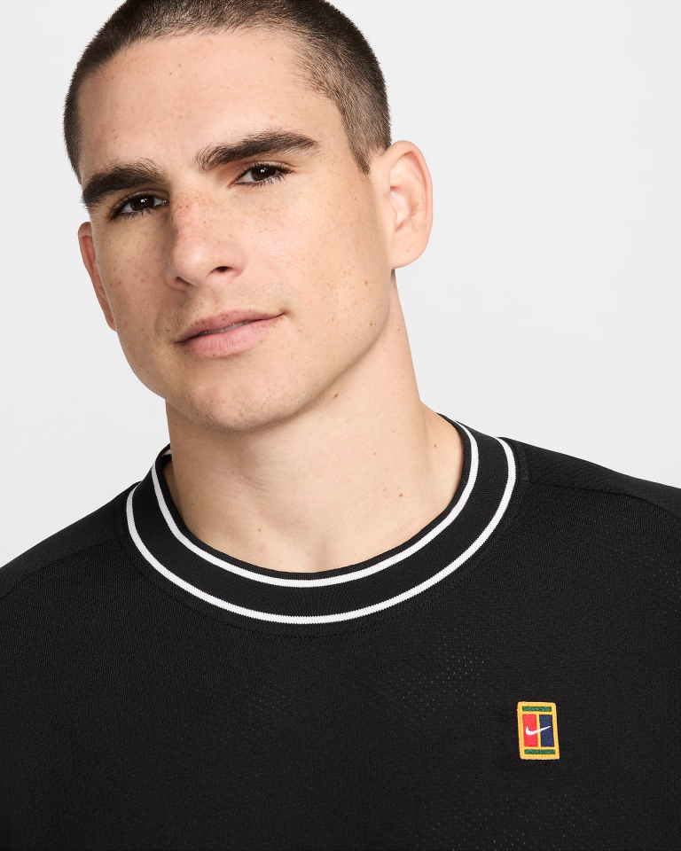 Nikecourt Heritage Tenis Tişörtü