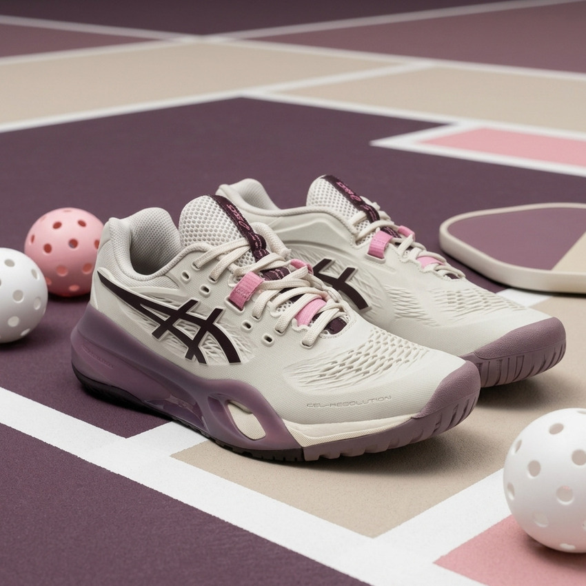 Gel-resolution X Kadın Sert Zemin Bej Tenis Ayakkabısı