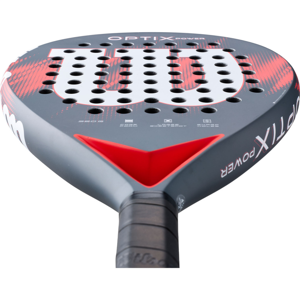 Wilson Optix V2 Power Padel Raketi - Kırmızı