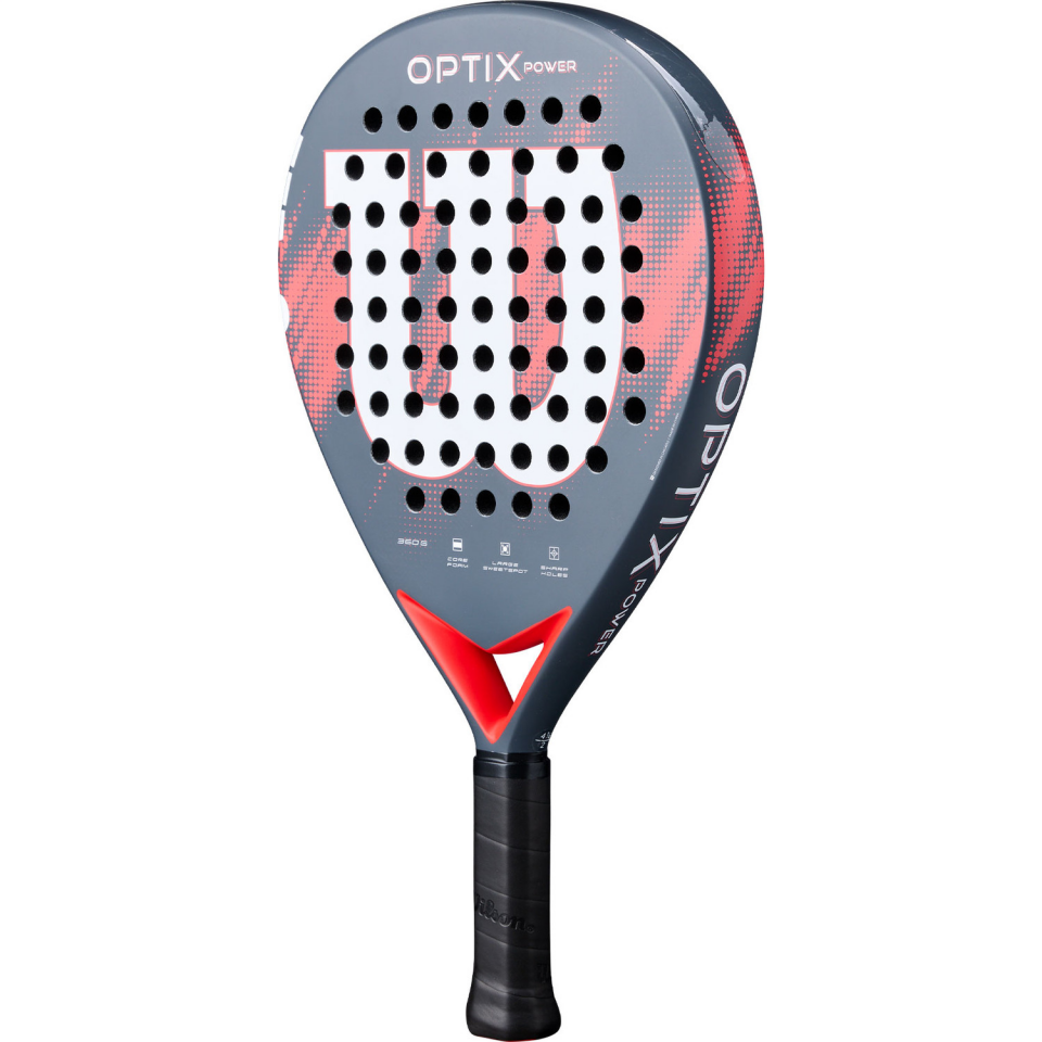 Wilson Optix V2 Power Padel Raketi - Kırmızı