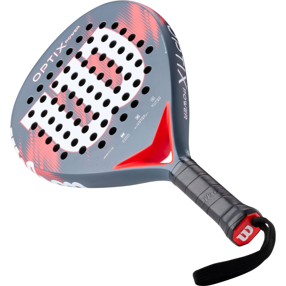 Wilson Optix V2 Power Padel Raketi - Kırmızı