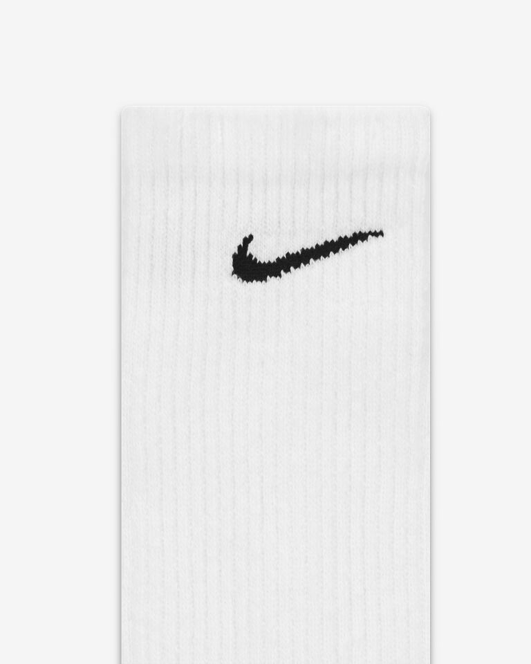 Nike Everyday Plus Cushioned Crew Unisex Beyaz Günlük Stil Çorap 6'Lı
