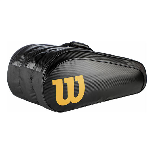 Wilson Elite Racket Bag 15 Pack Special Edition - Black, Gold