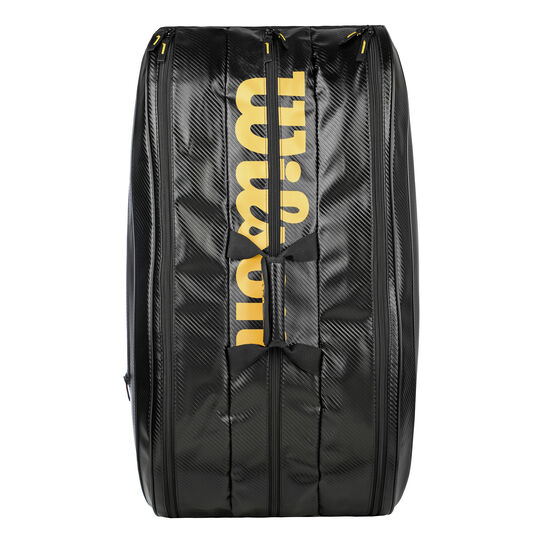 Wilson Elite Racket Bag 15 Pack Special Edition - Black, Gold