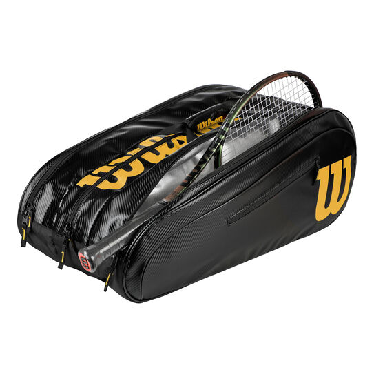 Wilson Elite Racket Bag 15 Pack Special Edition - Black, Gold