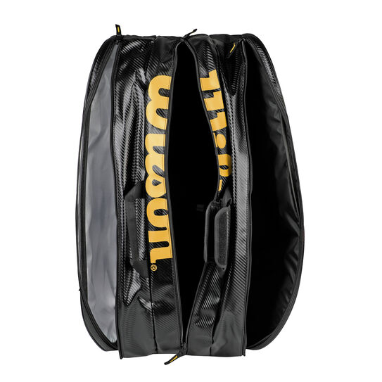 Wilson Elite Racket Bag 15 Pack Special Edition - Black, Gold