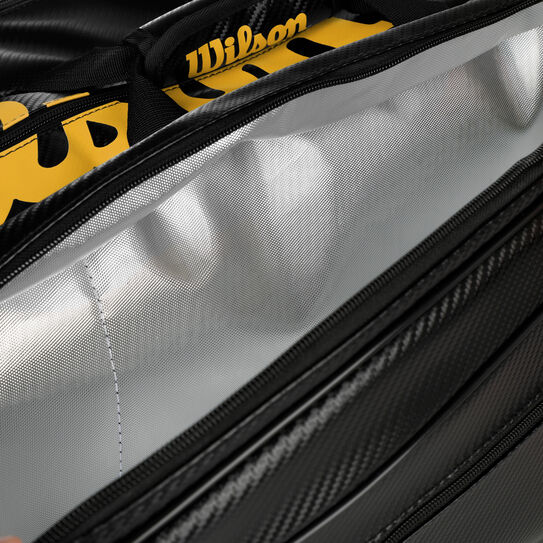 Wilson Elite Racket Bag 15 Pack Special Edition - Black, Gold