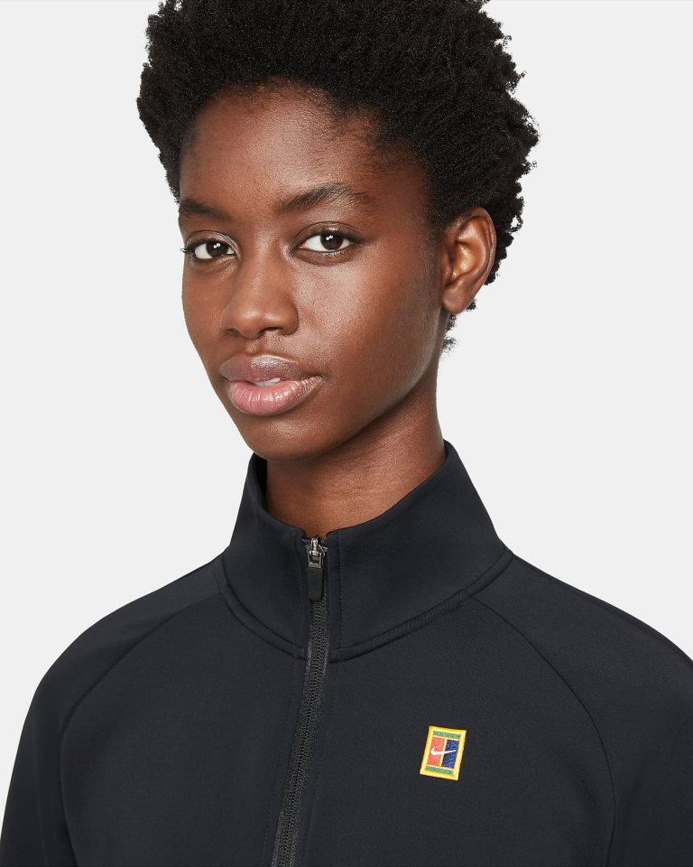Nikecourt Tam Boy Fermuarlı Kadın Tenis Ceketi