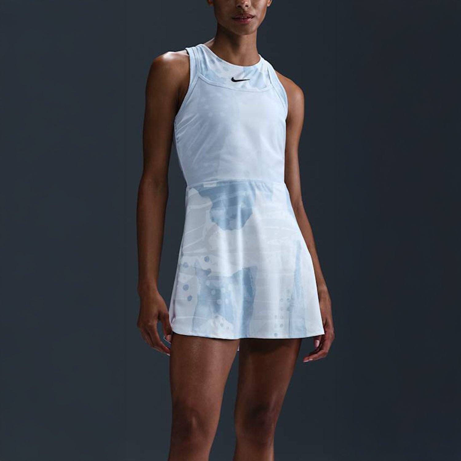 NikeCourt Slam Melbourne Print Dri-FIT Kadın Tenis Elbisesi