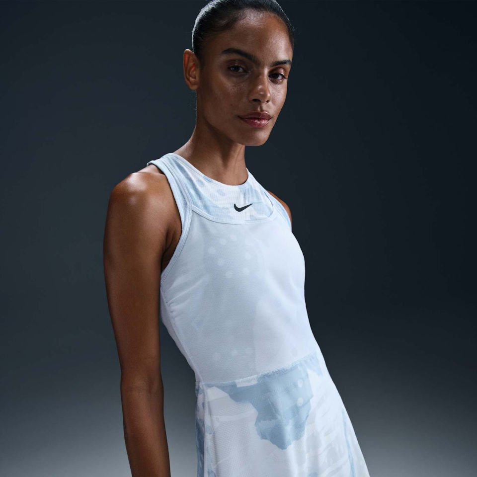 NikeCourt Slam Melbourne Print Dri-FIT Kadın Tenis Elbisesi