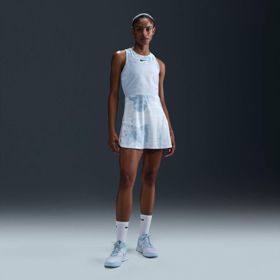 NikeCourt Slam Melbourne Print Dri-FIT Kadın Tenis Elbisesi