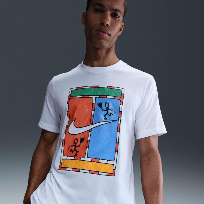 NikeCourt Dri-FIT Erkek Tenis Tişörtü