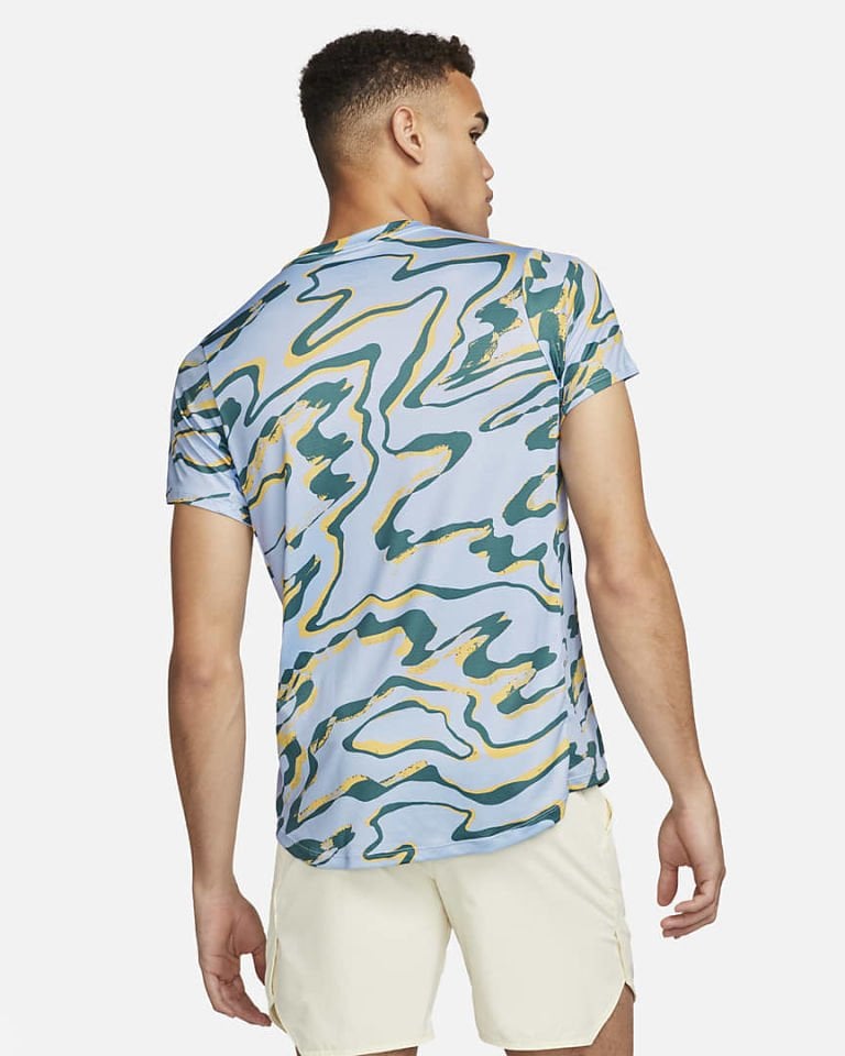 Nikecourt Dri-Fit Advantage Men'S Print Tennis Top