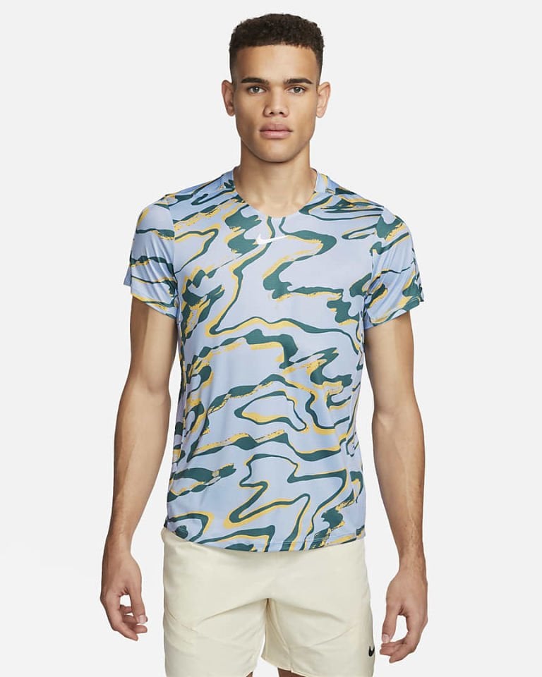 Nikecourt Dri-Fit Advantage Men'S Print Tennis Top