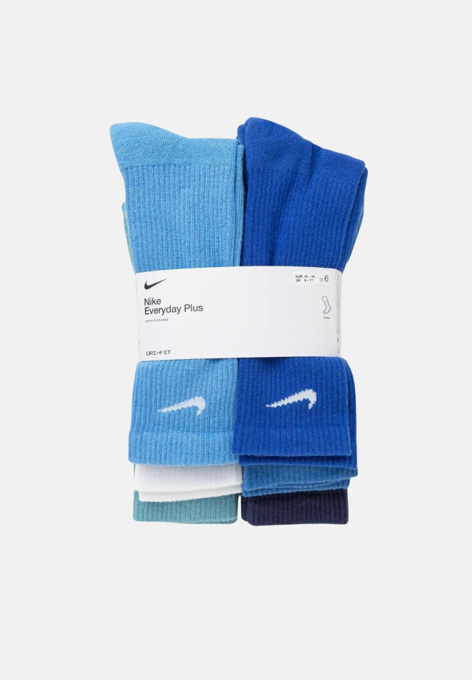 Nike Everyday Plus Cushion Crew Antrenman Çorabı   6'LI