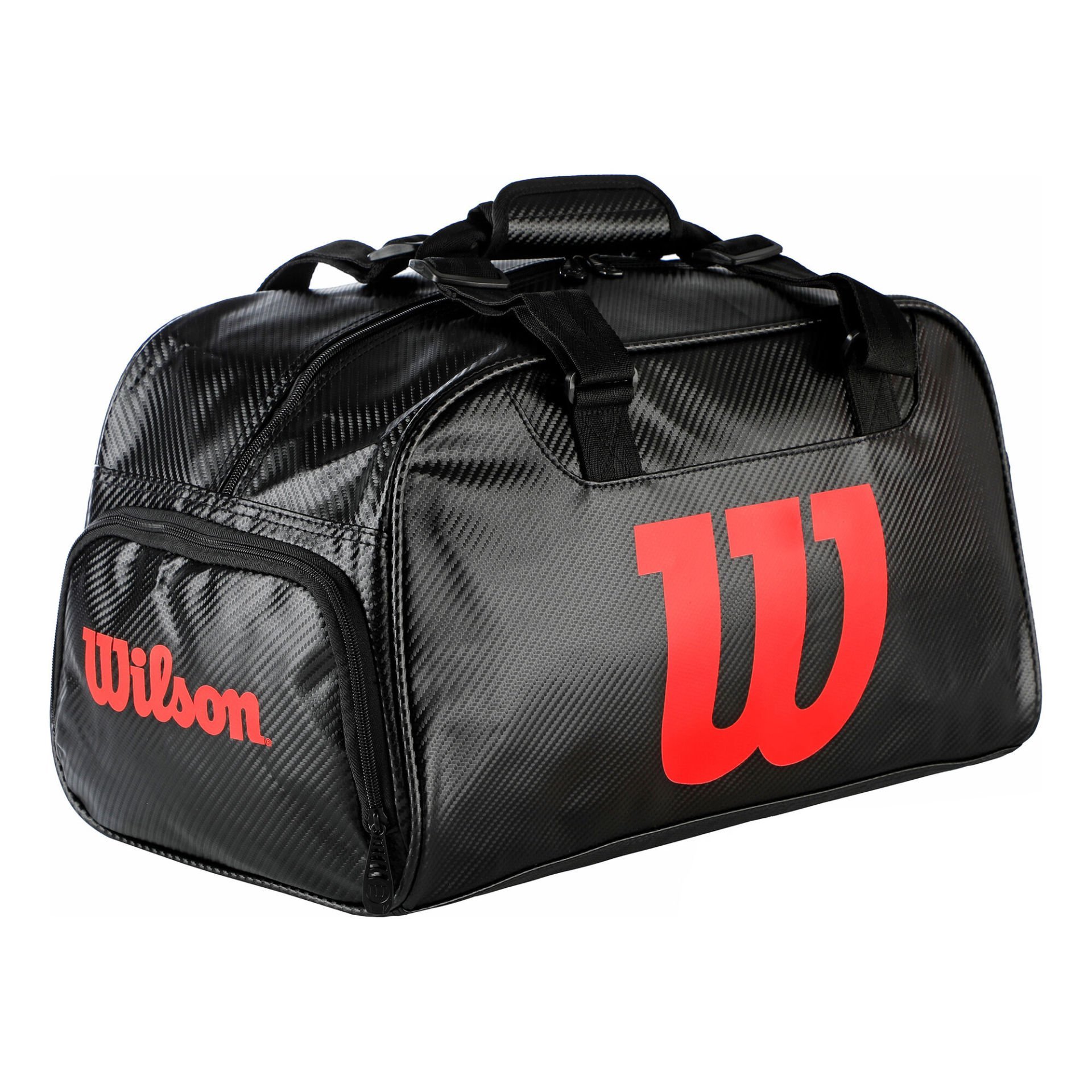 Wi̇lson Eli̇te Duffle Black/Red