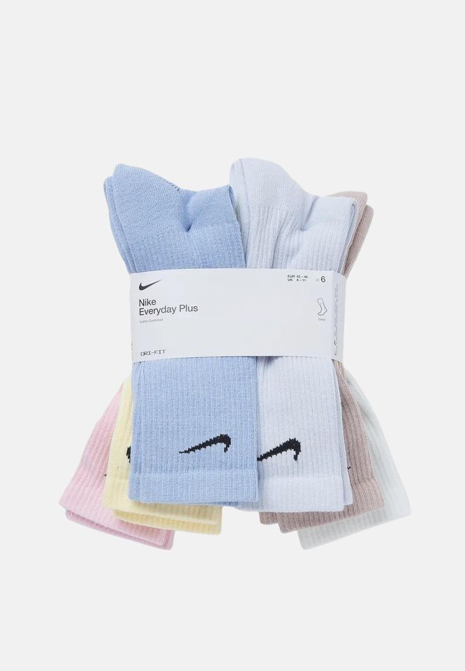 Nike Everyday Plus Cushion Crew Antrenman Çorabı   6'LI