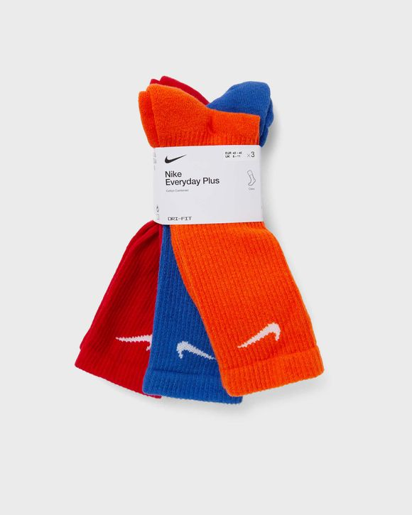 Nike Everyday Plus Cushioned Crew Antrenman Çorapları (3 Çift)