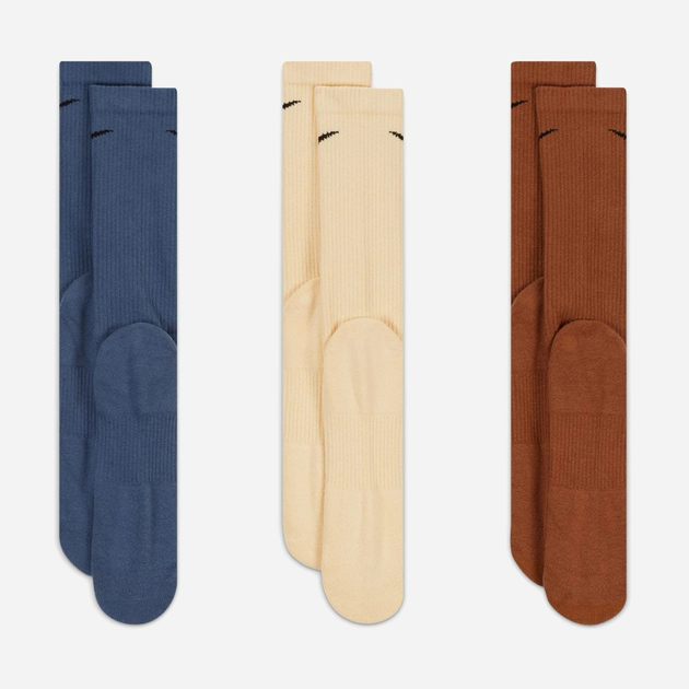 Nike Everyday Plus Cushioned Crew Antrenman Çorapları (3 Çift)