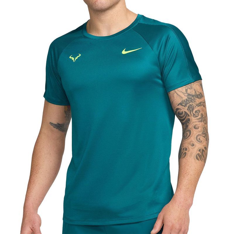 Nike Dri-Fit Rafa Challenger Kısa Kollu Erkek Tenis Üstü
