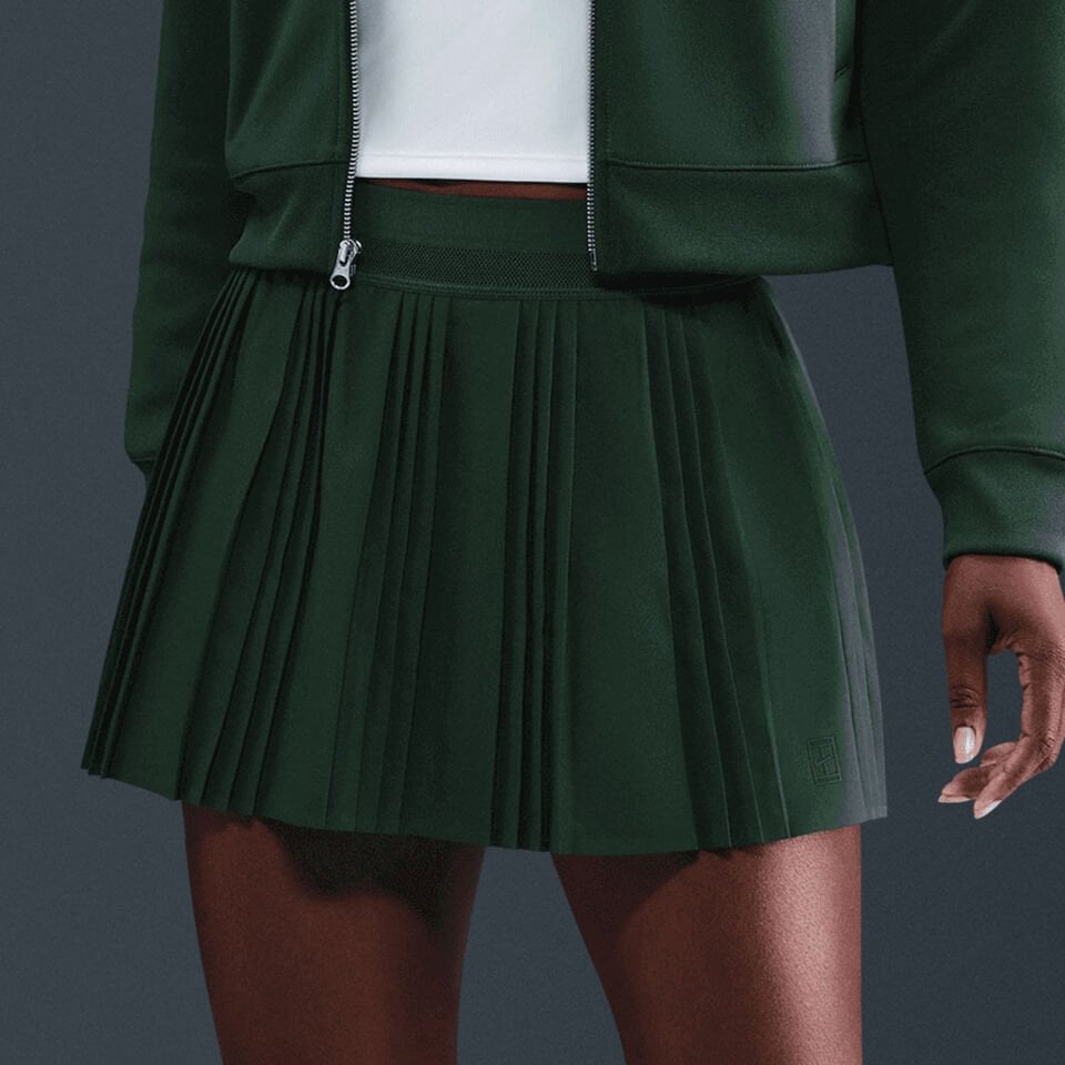 Nike Summer Advantage Ace Pilili Kadın Tenis Eteği