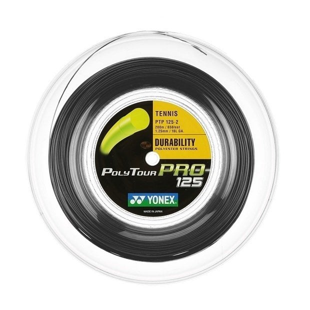 Yonex Poly Tour Pro Siyah 1.25Mm 200M
