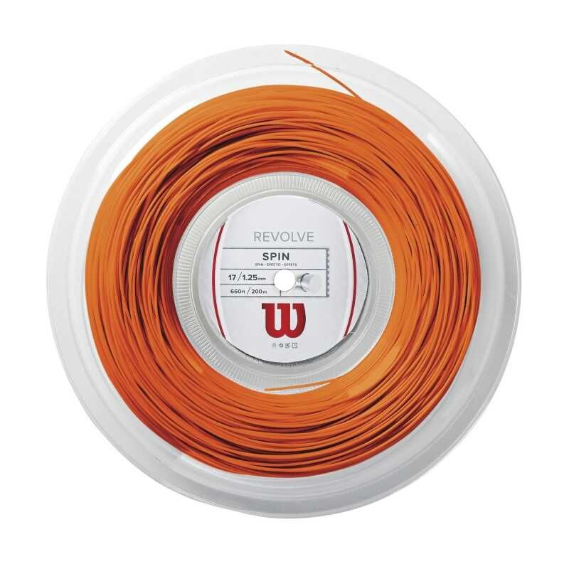 Wilson Revolve Spin Turuncu 1.25Mm 200M Rulo