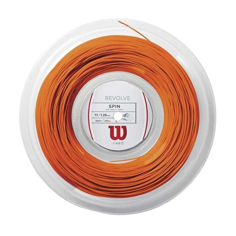Wilson Revolve Spin Turuncu 1.25Mm 200M Rulo