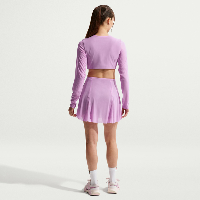 Nike Court Slam High-Rise Kadın Pembe Tenis Eteği