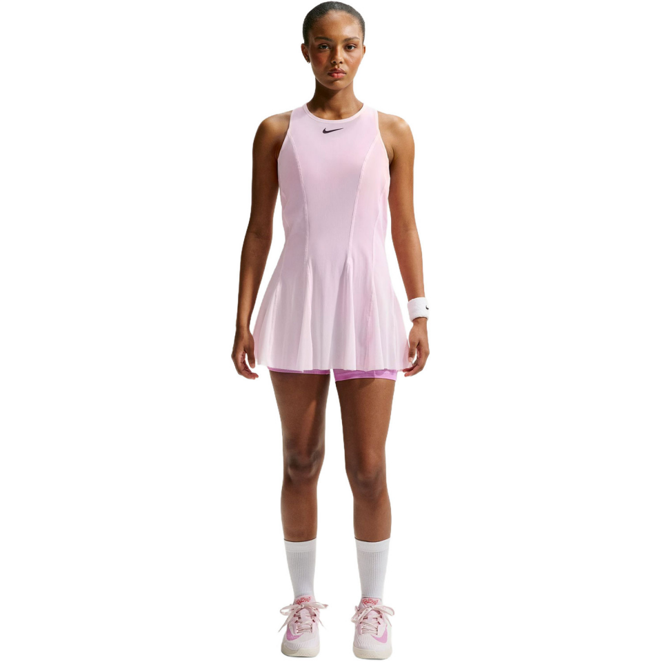 Nike Court Slam Kadın Pembe Tenis Elbisesi