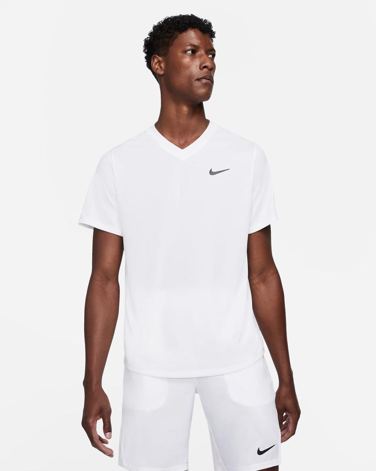 NikeCourt Dri-FIT Victory Erkek Tenis Üstü