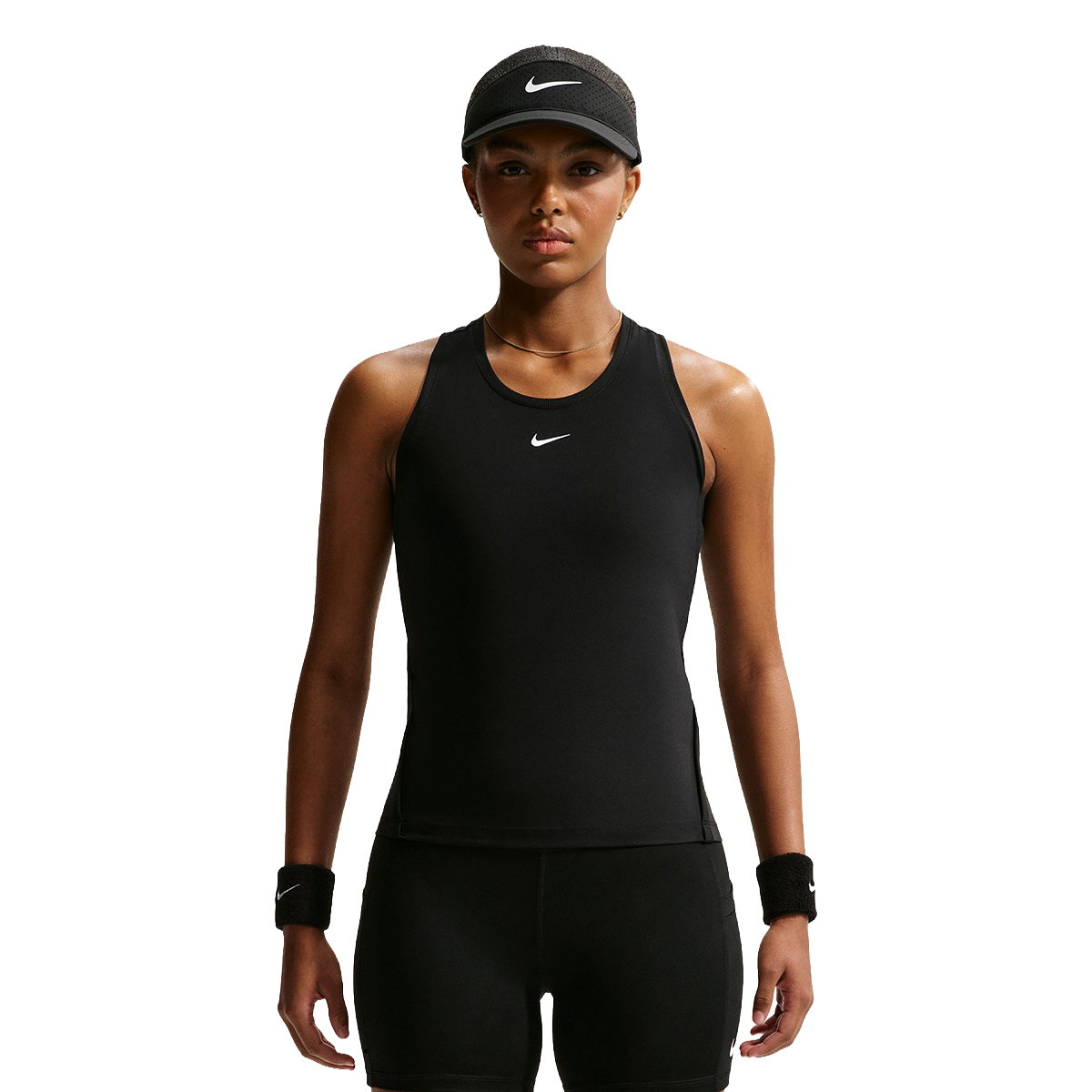 Nike Victory Dri-Fit Kadın Siyah Tenis Atleti
