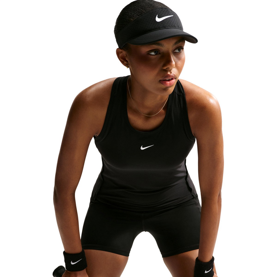 Nike Victory Dri-Fit Kadın Siyah Tenis Atleti