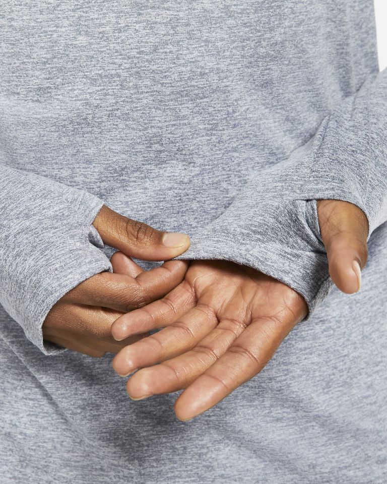 Nike Dri-Fit Çeyrek Fermuarlı Erkek Koşu Üstü