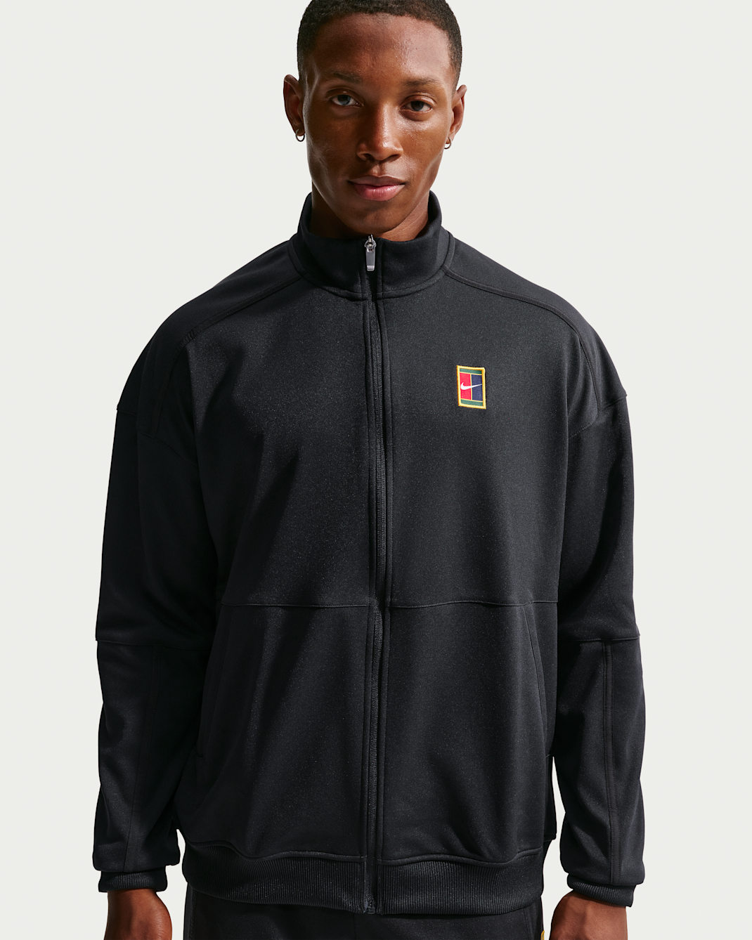 Nike Court Heritage Erkek Siyah Tenis Eşofman Üstü