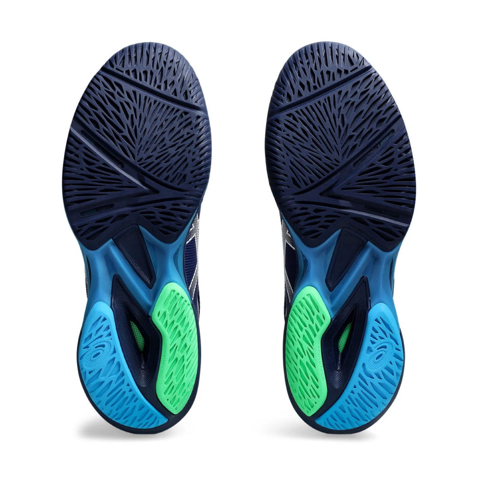 Asics Solution Speed FF 3 Mavi/Yeşil Erkek Tenis Ayakkabısı