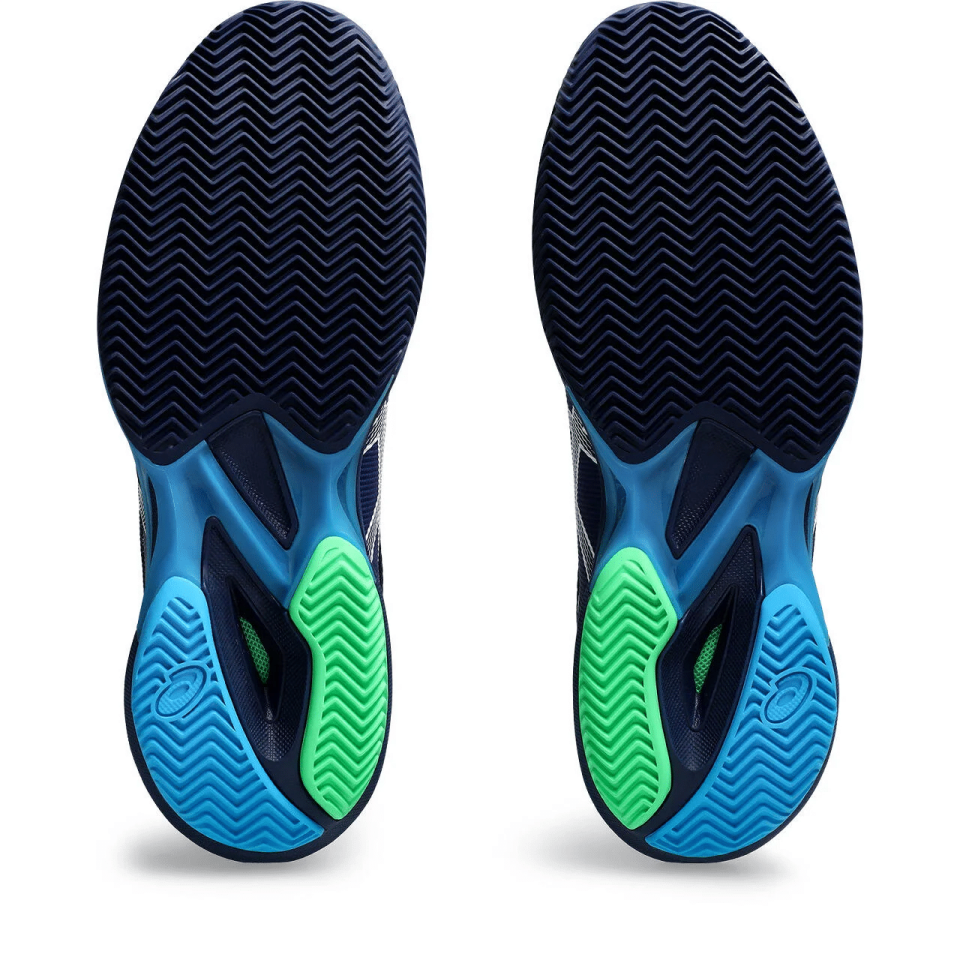 Asics Solution Speed Ff 3 Clay Erkek Mavi Tenis Ayakkabısı