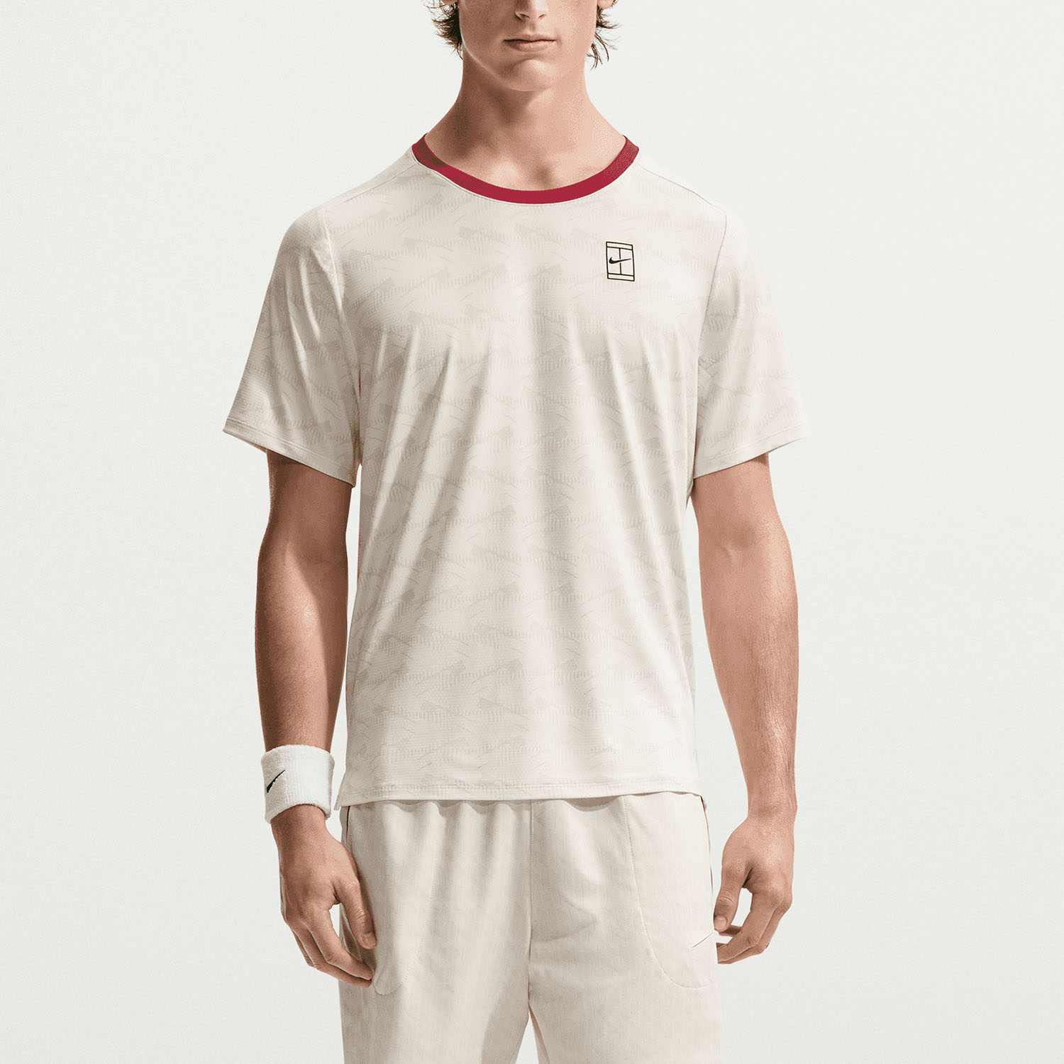 NikeCourt Advantage Dri-FIT Erkek Tenis Tişörtü