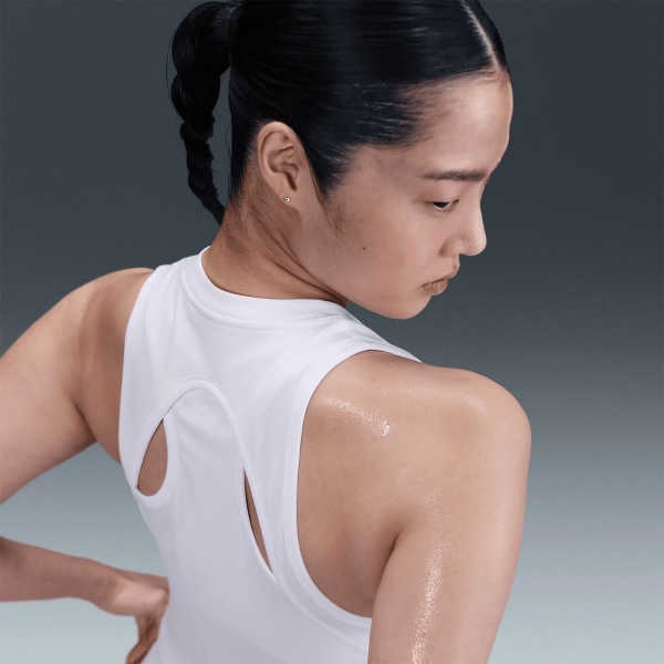 Nike Court Slam Kadın Beyaz Tenis Elbise