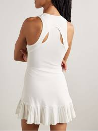 Nike Court Slam Kadın Beyaz Tenis Elbise