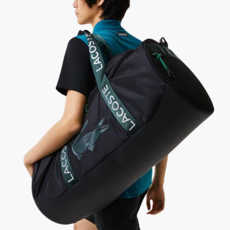 Lacoste L23 Unisex Siyah Tenis Çantası