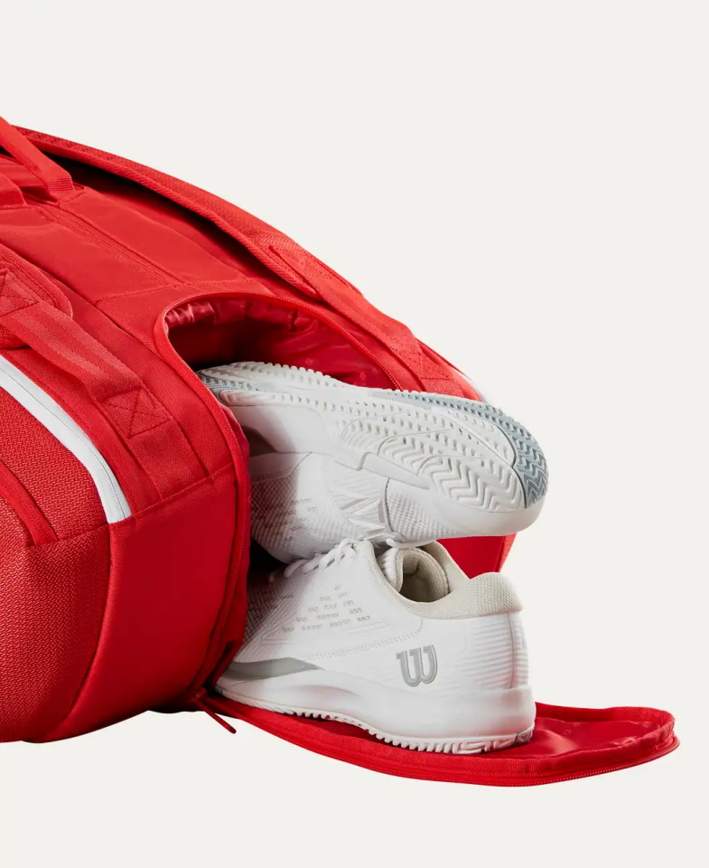 Wilson Tenis Çantası Super Tour Wilson Kırmızı 15PK