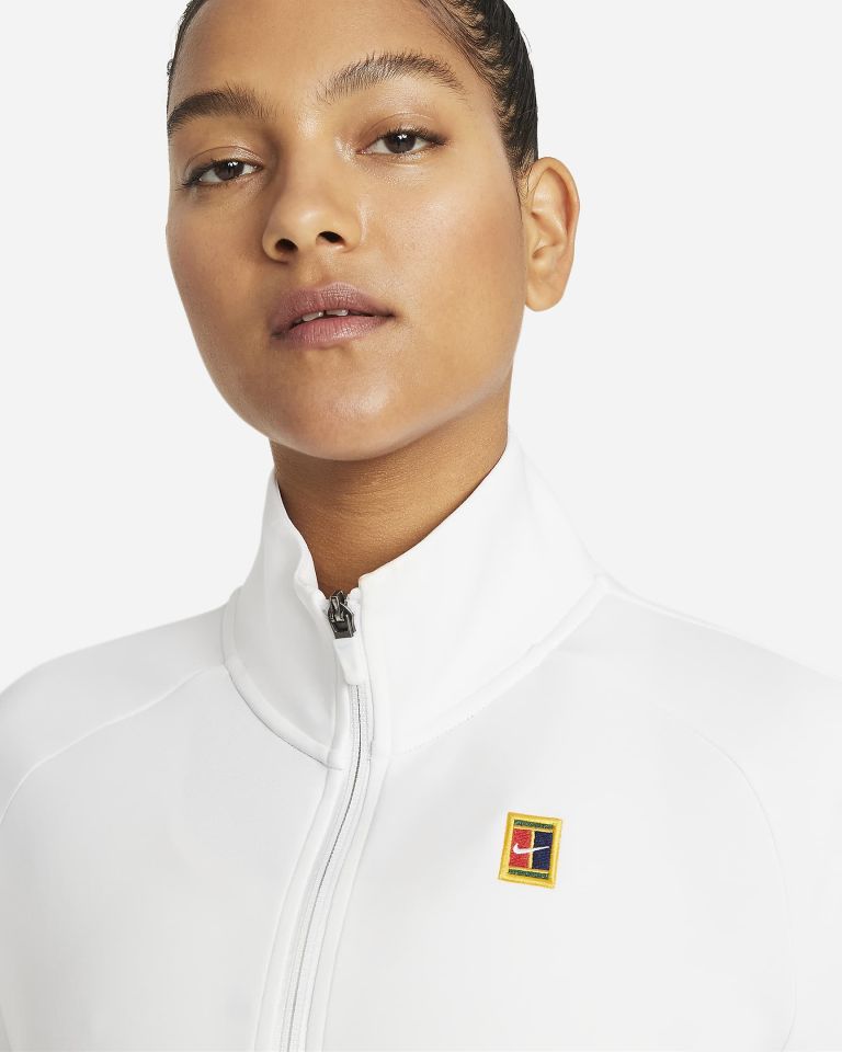 Nikecourt Tam Boy Fermuarlı Kadın Tenis Ceketi