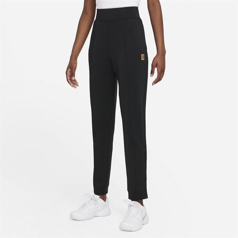 Nike W Nkct Df Heritage Knit Kadın Siyah Tenis Eşofman Altı