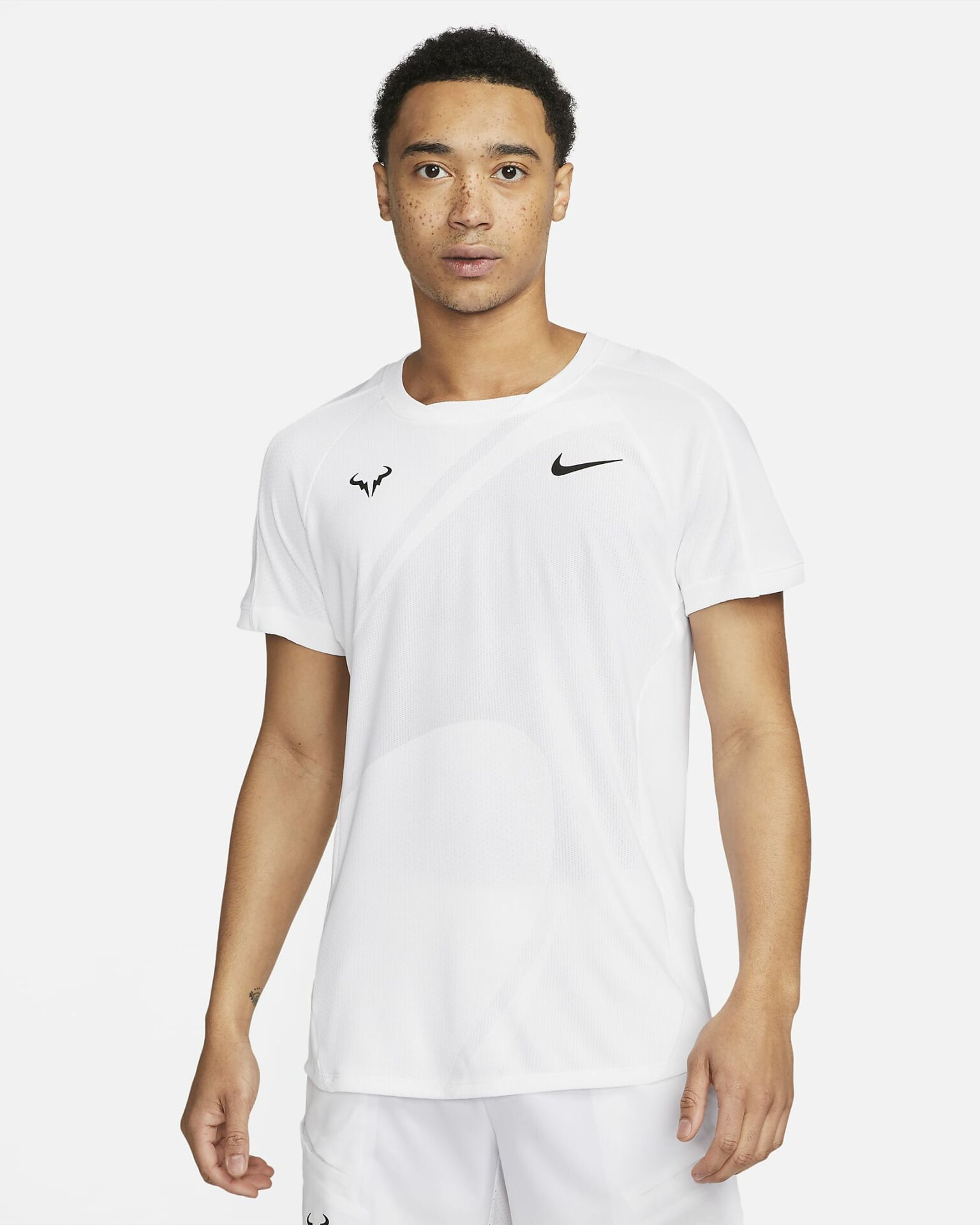 Rafa Nike Dri-Fit Adv Kısa Kollu Erkek Tenis Üstü
