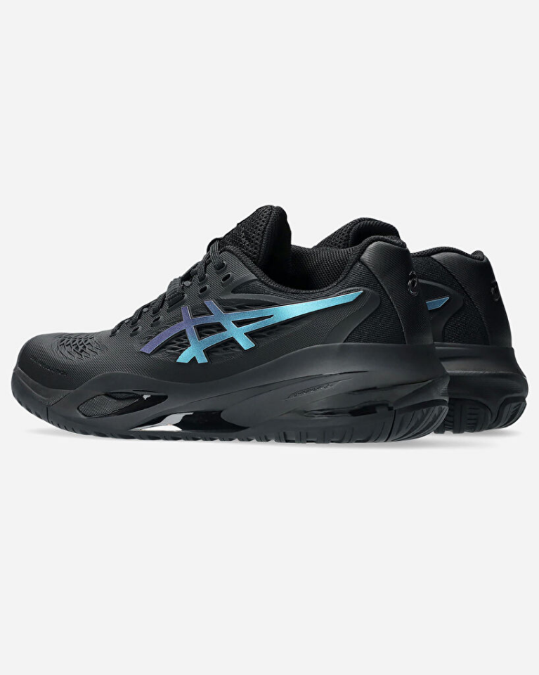 Asics Gel-resolution X Night Energy Siyah (SERT ZEMİN) Tenis Ayakkabısı